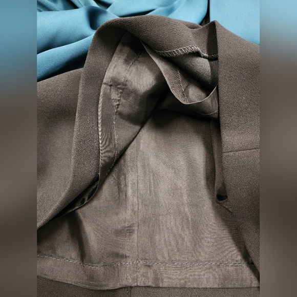 NWT Jill Stewart Women's Strapless Black & Green Mini Dress, Size 14 - Picture 5 of 13